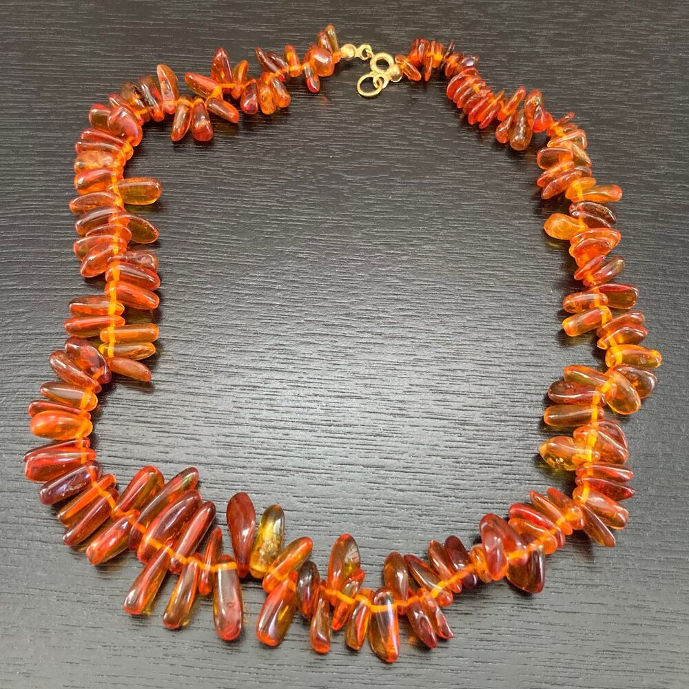 Baltic amber necklace 18-inch